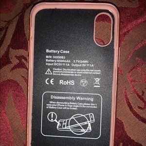 iPhone battery case